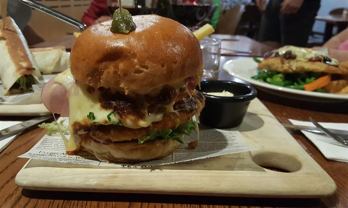 Burgers & wraps